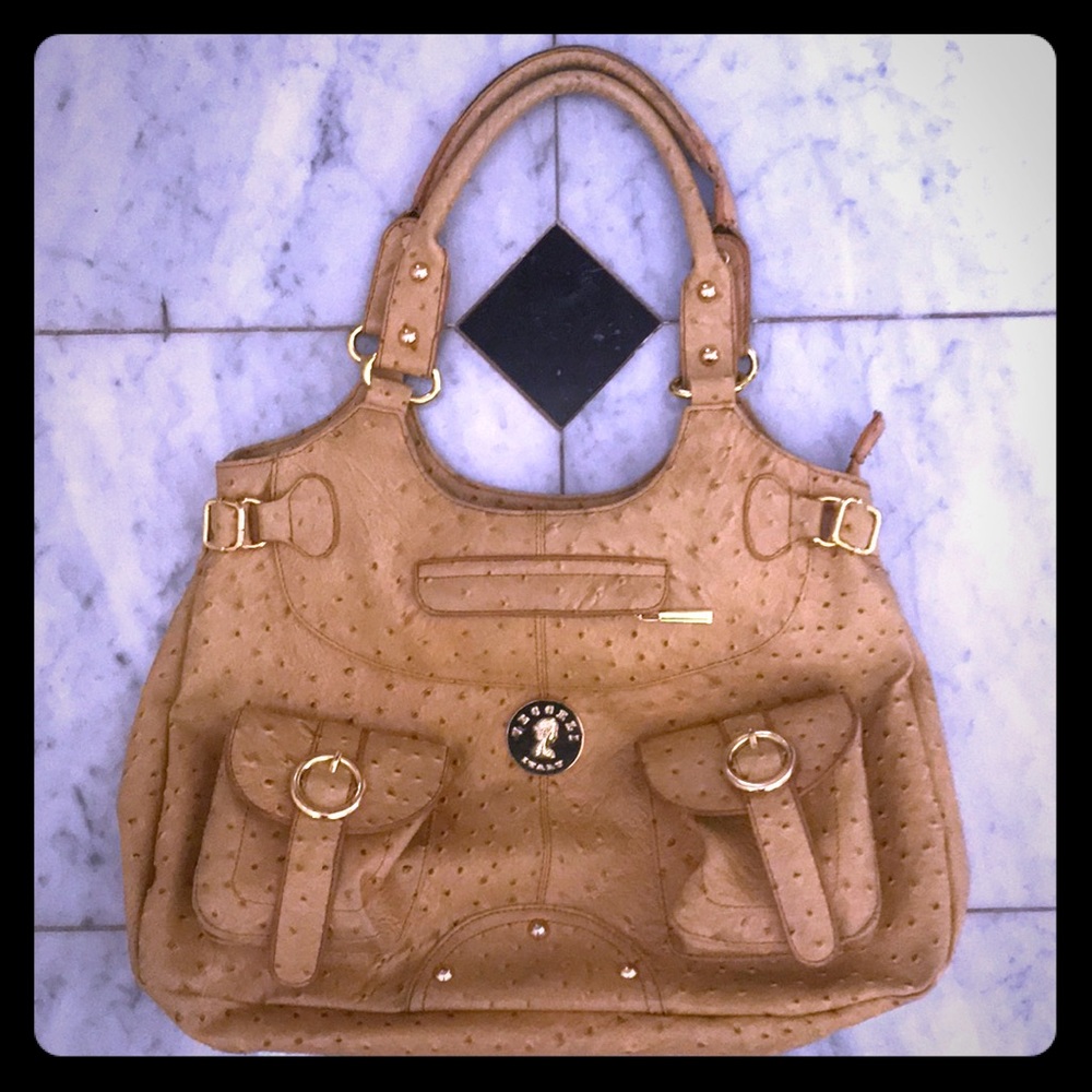 Vecceli Ostrich Leather bag